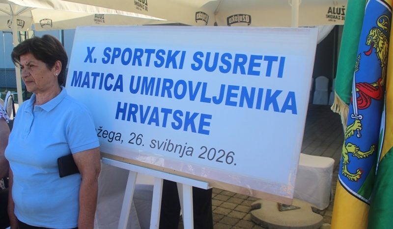 Održani 10. Sportski susreti Matica umirovljenika Hrvatske uz domaćinstvo Matice umirovljenika naše županije