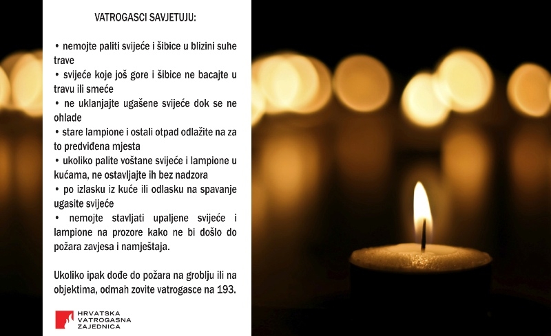 Oprez za blagdan Svih svetih i Dušni dan