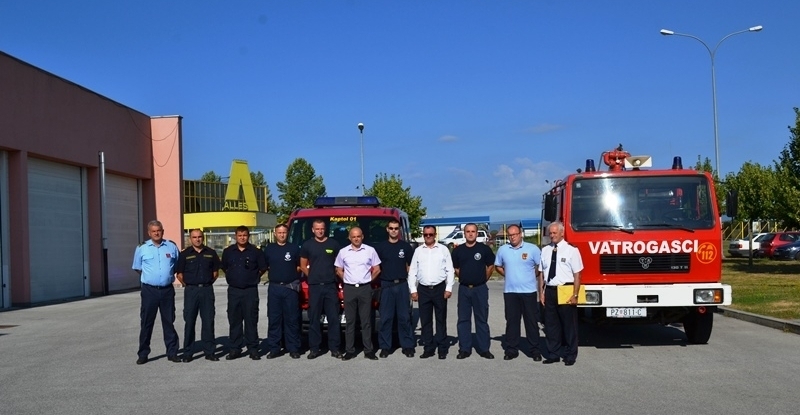 Petorica vatrogasaca iz Požeštine otišla na izvanrednu dislokaciju u Split