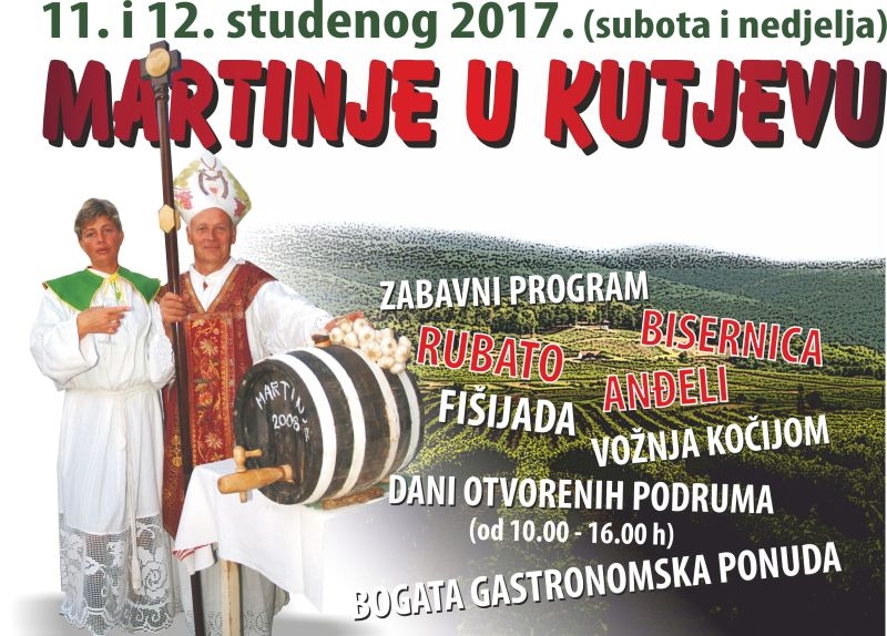 Posjetite bogat program Kutjevačkog Martinja ovog vikenda