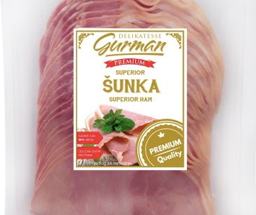 Povlači se kuhana Šunka Superior rezana zbog povišenih količina bakterija