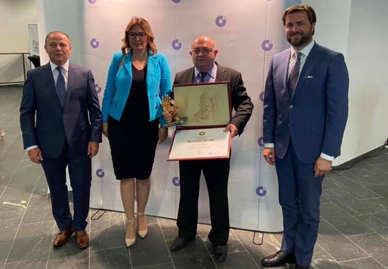 Požeški obrtnik Anto Bilobrk dobio najviše obrtničko priznanje Hrvatske