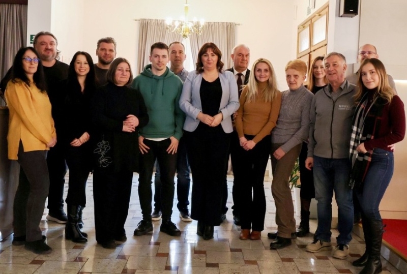 Požeško-slavonska županica organizirala na početku godine susret s medijskim djelatnicima koji djeluju na području županije