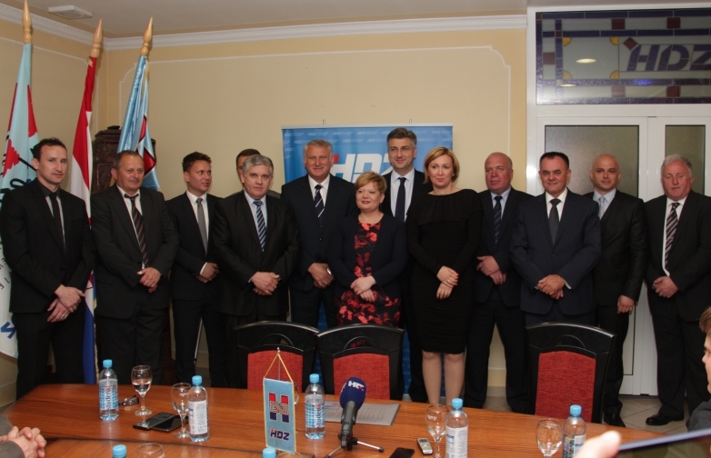 Predstavljanju kandidata nazočio i predsjednik HDZ-a Andrej Plenković