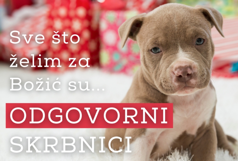 Prijatelji životinja pozivaju - Ne poklanjajte životinje za blagdane!