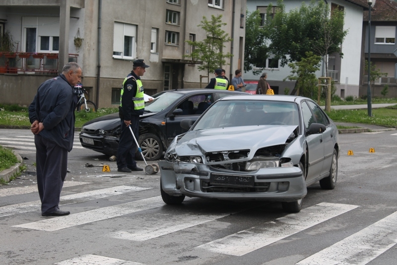 Prometna nesreća zbog oduzimanja prednosti