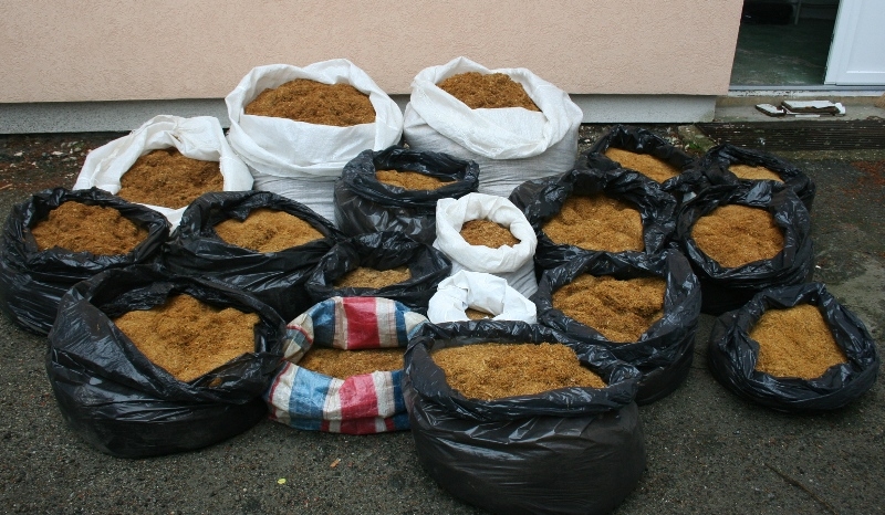 Pronašli 228kg sitno rezanog duhana