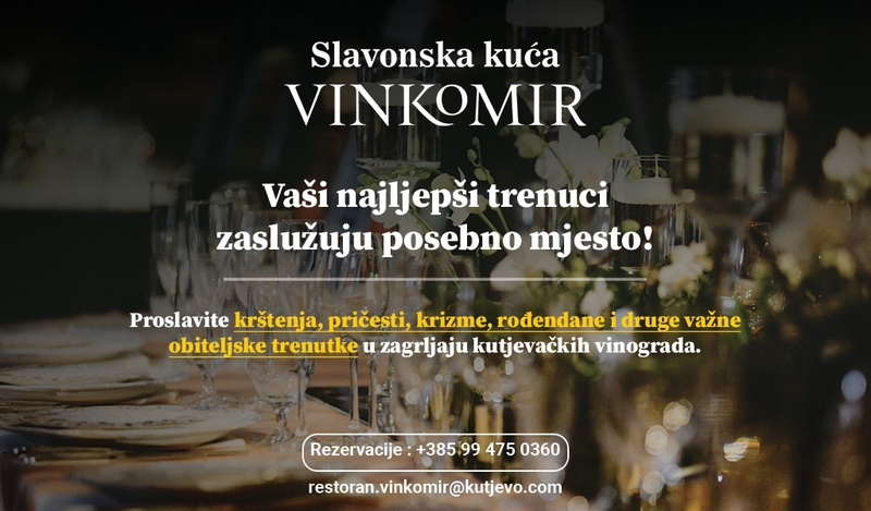 Proslave u ambijentu kutjevačkih vinograda