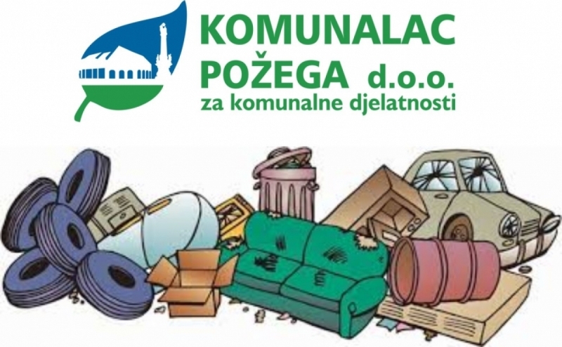 Raspored odvoza krupnog (glomaznog) otpada 9. listopada 2021.