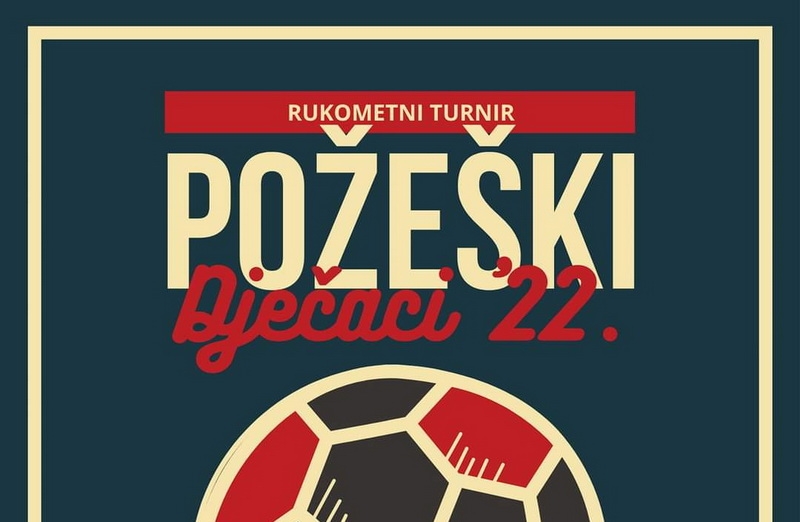 Rukometni turnir “Požeški dječaci 2022” održava se 14. i 15. travnja