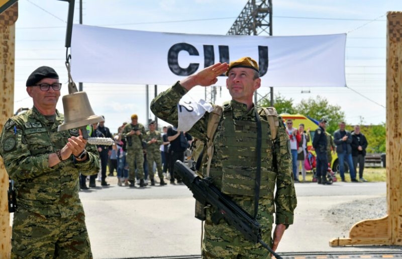 Satnik Ivan Gerenčir ponovno najspremniji pripadnik Oružanih snaga RH