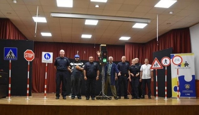 Sigurnost u prometu za djecu i učenike - predstava Teatra TO GO "Majstori"