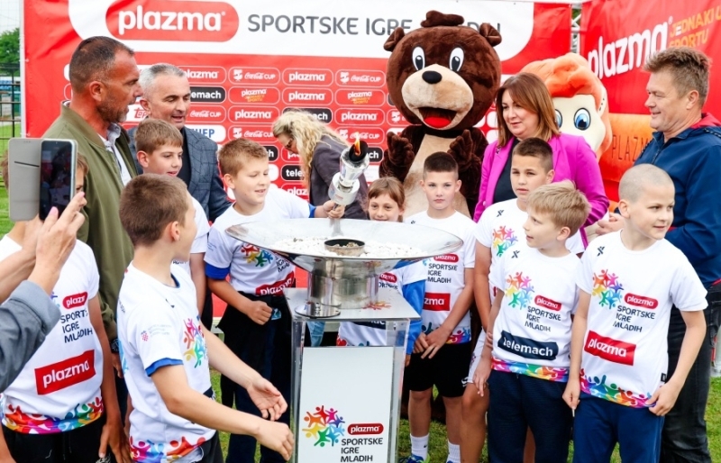 Sportske igre mladih okupile učenike petnaest Osnovnih škola županije u Požegi na Rekreacionom centru