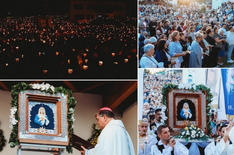 Svečano euharistijsko slavlje na blagdan Gospe od Suza povodom jubileja 70. obljetnice štovanja u Pleternici i 20. godina biskupijskog svetišta