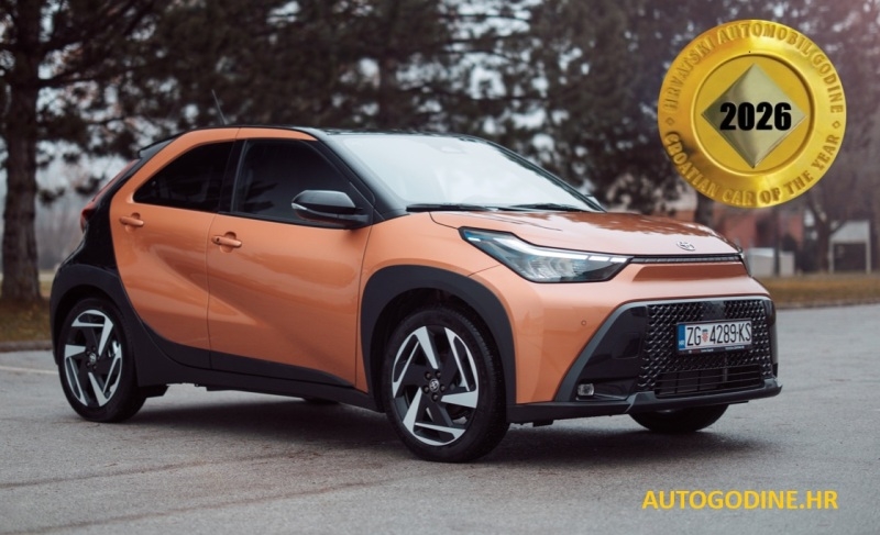 Toyota Aygo X Hybrid proglašen za Hrvatski automobil 2026. godine te najbolji izbor po kriteriju hrvatskog tržišta