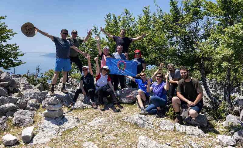 Tri dana doživljaja članova HPD Sokolovac Požega - izleti na burni Bitoraj, Cres i Lošinj