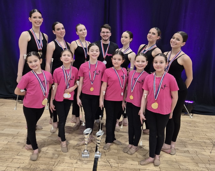 Twirling klub Požega ponovno u vrhu hrvatskog twirlinga