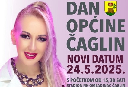 U subotu 24. svibnja u Čaglinu vas očekuje Sajam udruga, natjecanje lovaca u kuhanju gulaša i koncert Cecilije