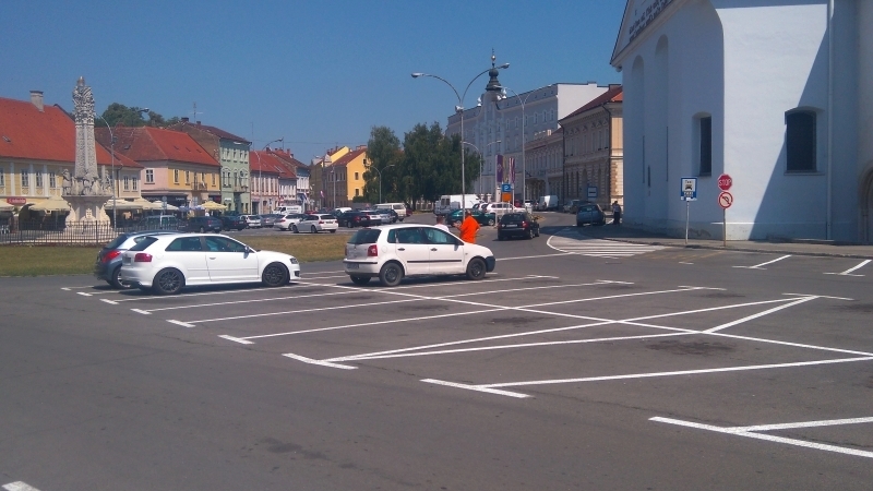 Uređenje horizontalne signalizacije grada