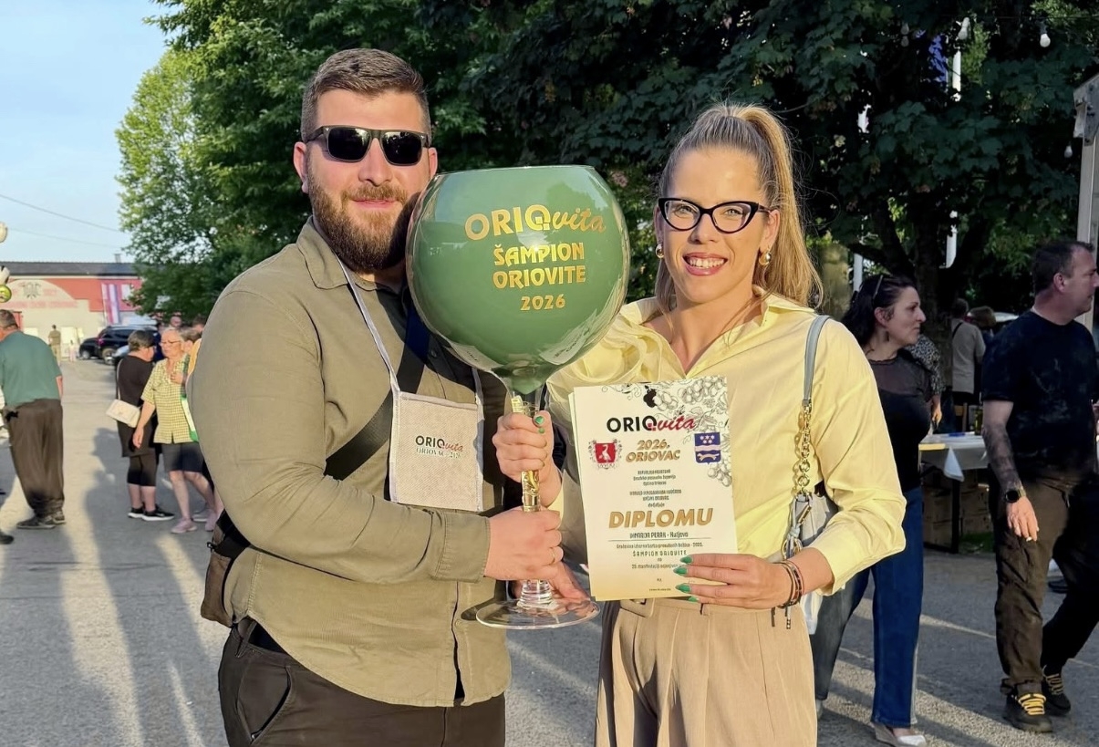 Vinarija Perak osvojila titulu šampiona festivala Oriovita 2026.
