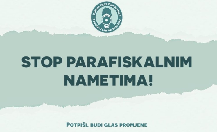 Za dobrovoljna članstva u komorama i oslobađanje od parafiskalnih nameta!