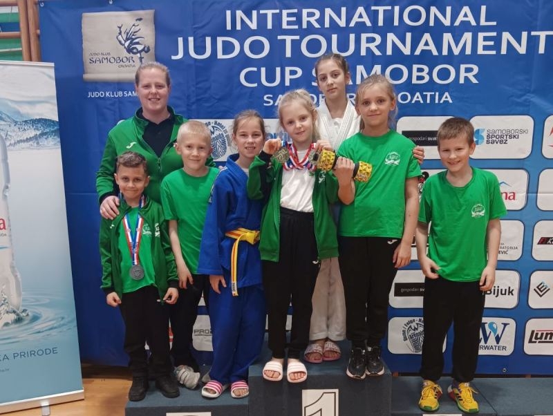 Za Judo klub "Jigoro" iz Jakšića 5 medalja sa Međunarodnog turnira u Samoboru