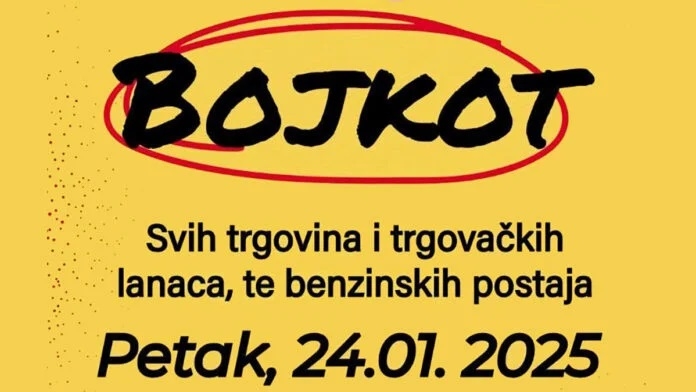 Za petak 24. siječnja najavljen veliki bojkot trgovina i trgovačkih lanaca zbog visokih cijena - podržite ga