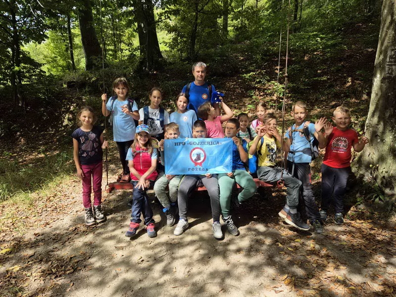 Započela 2. Dječja planinarska škola u HPD Gojzerica Požega