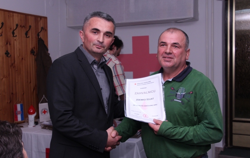 Zdenko Šojat 122 puta darivao krv
