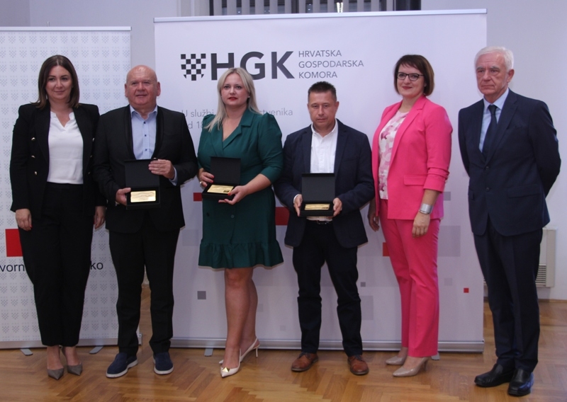 "Zlatne kune" HGK Požega dobile tvrtke Color Emajl, Ceste Požega i Cor