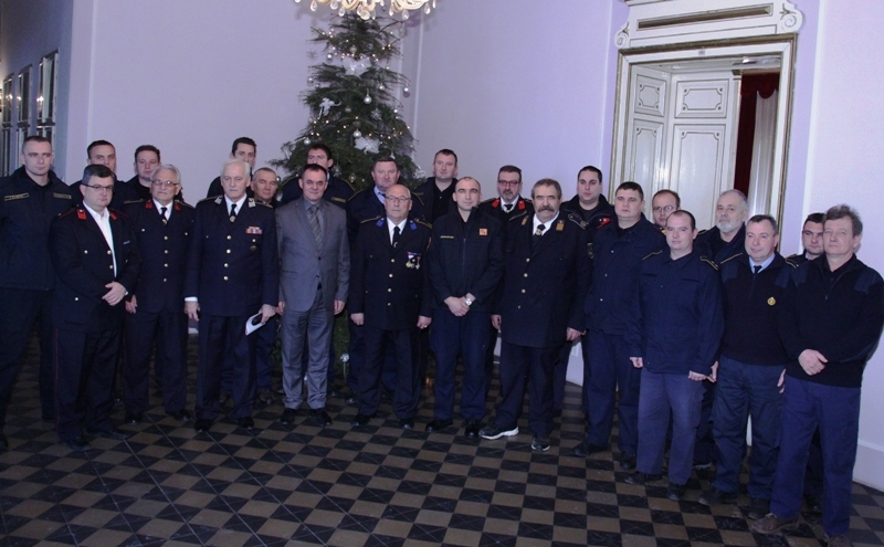 Župan Tomaševič: "Spašavali ste ne štedeći sebe"