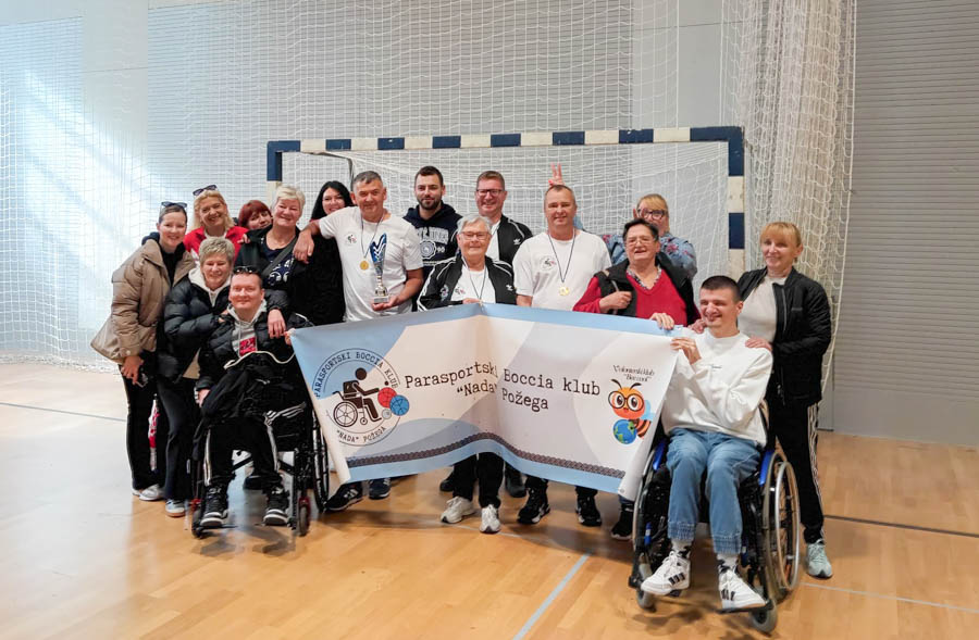 Boccia klub Nada Požega ponovno osvojio ekipno zlato na Rekreativnim parasportskim igrama u Poreču