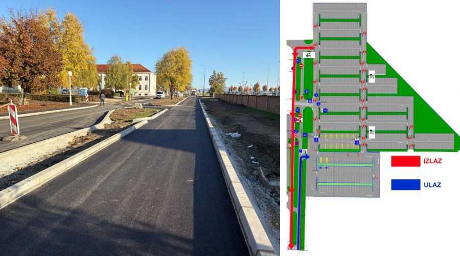 Opća županijska bolnica Požega: Ponovno uspostavljen redovni ulaz iz Osječke ulice
