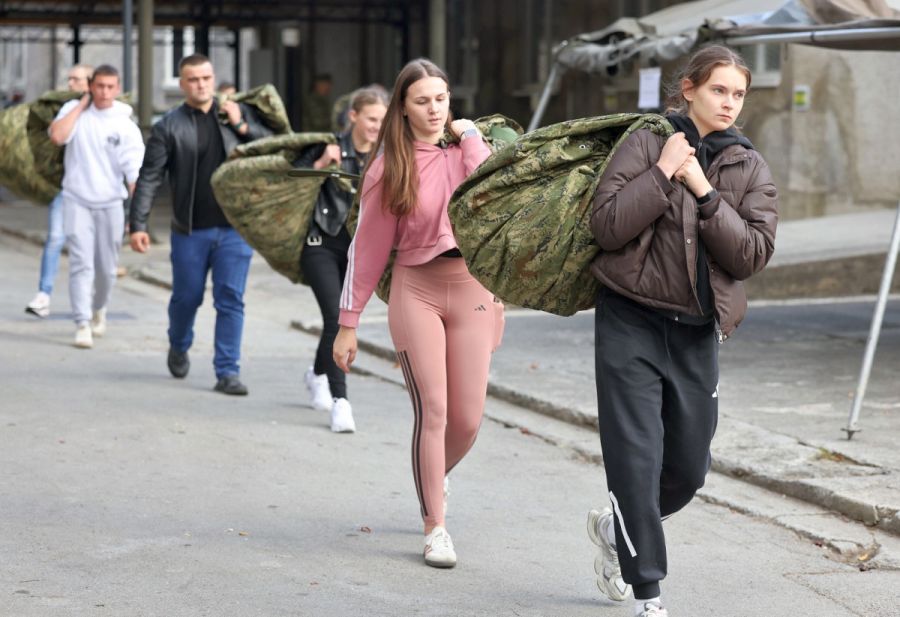 U Požegu stigao četvrti naraštaj ročnica i ročnika na temeljno vojno osposobljavanje