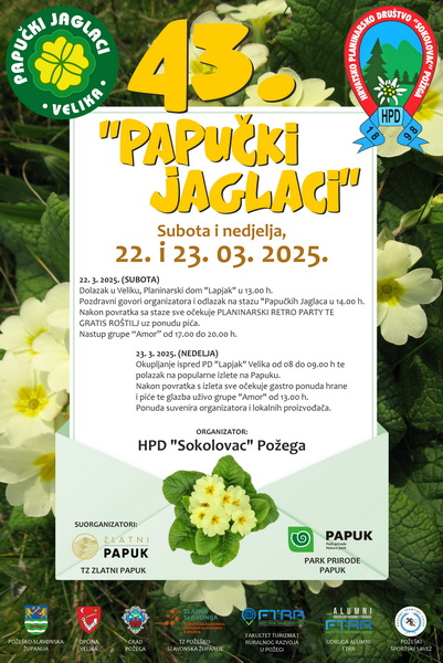 plakat Papucki jaglaci 2025