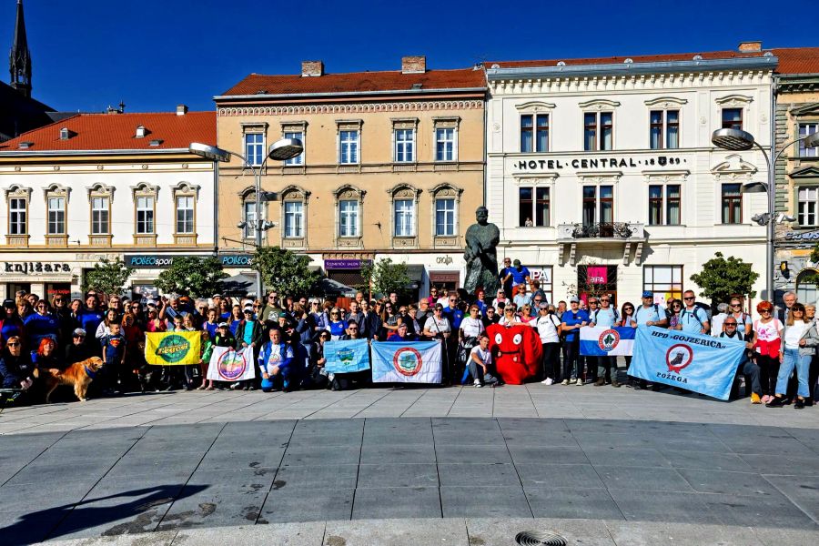 Više od 200 planinara na Osječkom pješačkom putu: Među njima i požeške Gojzerice