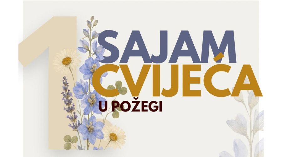 Prvi Sajam cvijeća u Požegi donosi bogatu ponudu biljaka i kreativnu radionicu