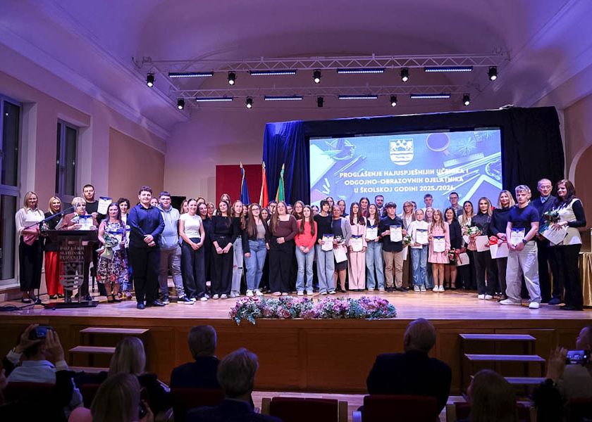 Ponos Požeško-slavonske županije: Nagrađeni najuspješniji učenici i odgojno-obrazovni djelatnici