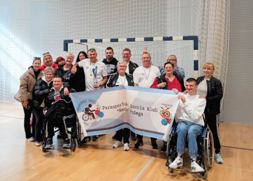 Boccia klub Nada Požega ponovno osvojio ekipno zlato na Rekreativnim parasportskim igrama u Poreču