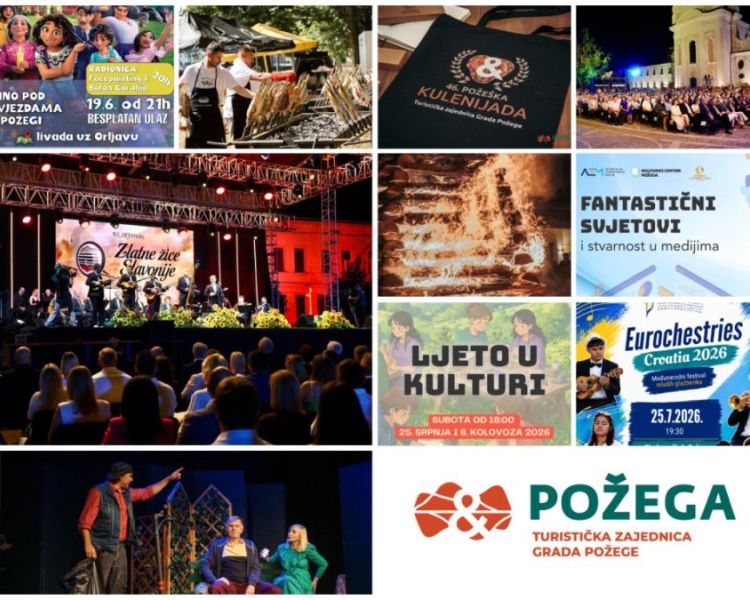 Požega bilježi 20 posto više noćenja i 18 posto više turističkih dolazaka!