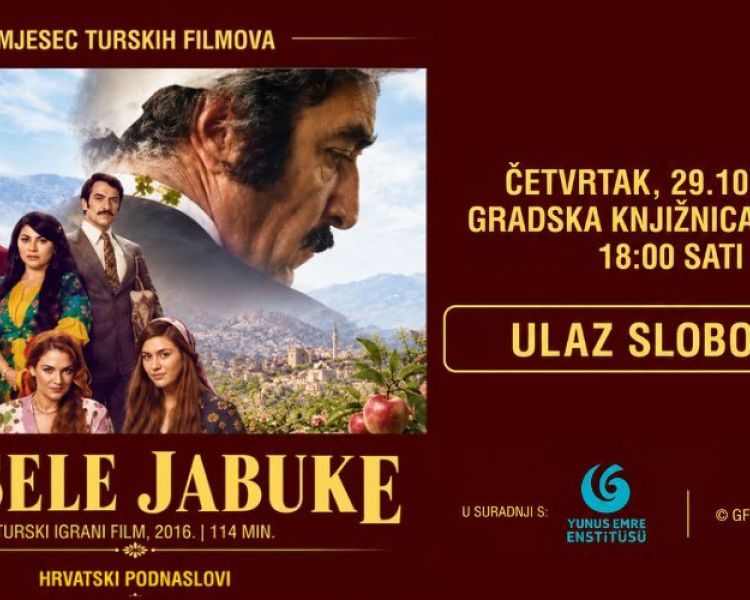 Film „Kisele jabuke” za kraj ovogodišnjeg Mjeseca turskih filmova u Požegi