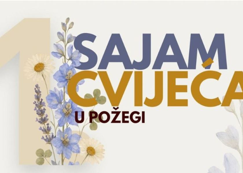 Prvi Sajam cvijeća u Požegi donosi bogatu ponudu biljaka i kreativnu radionicu