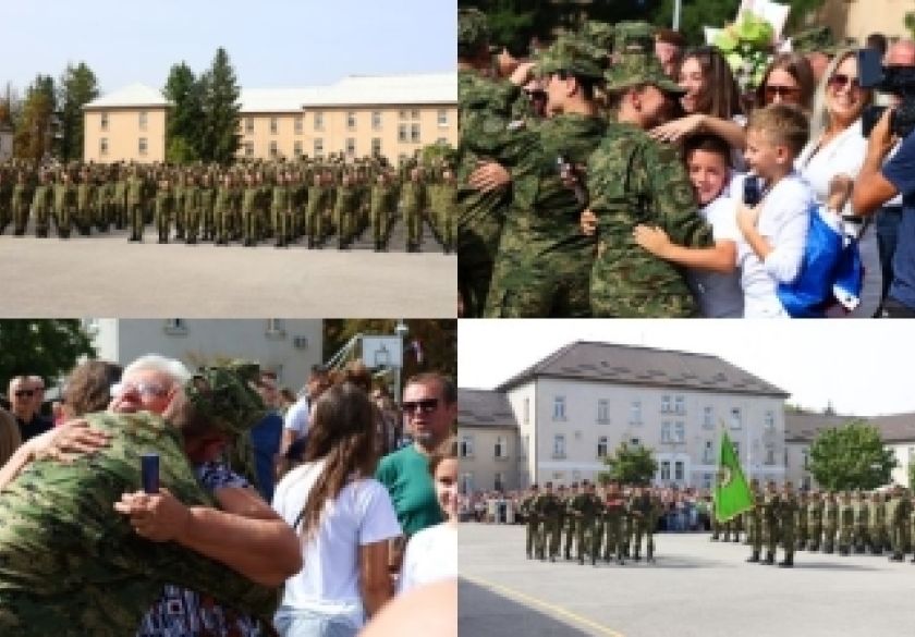 Ročnici trećeg naraštaja na TVO-u ponosno prisegnuli Domovini