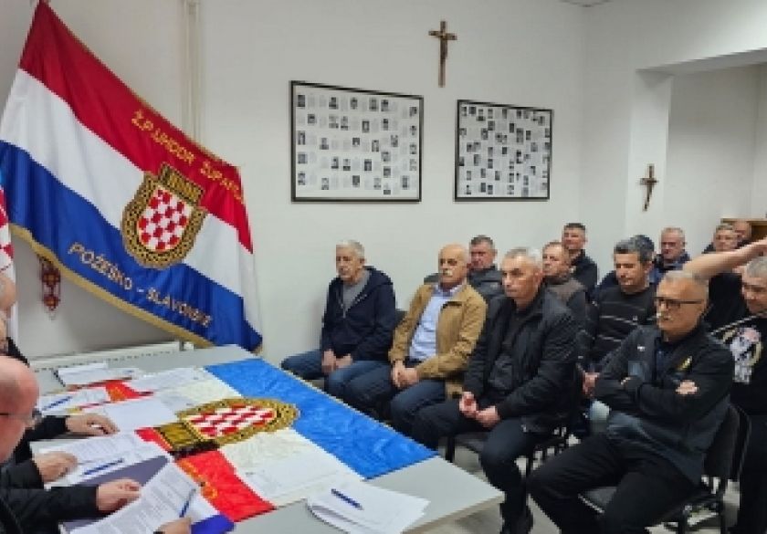 Održana Izborna skupština GO UHDDR Požega: Josip Pavunčec novi stari predsjednik