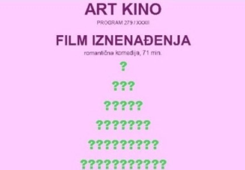 Završava 32. sezona Art kina u Požegi - za kraj ovogodišnjeg prikazivanja na programu je film iznenađenja