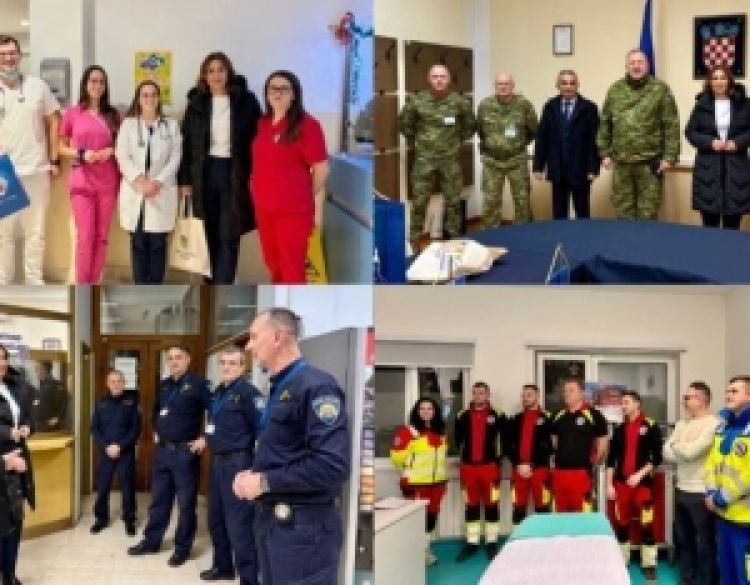 Tradicionalni obilazak dežurnih službi u novogodišnjoj noći - dok ostali slave oni odrađuju redovne i izvanredne zadatke