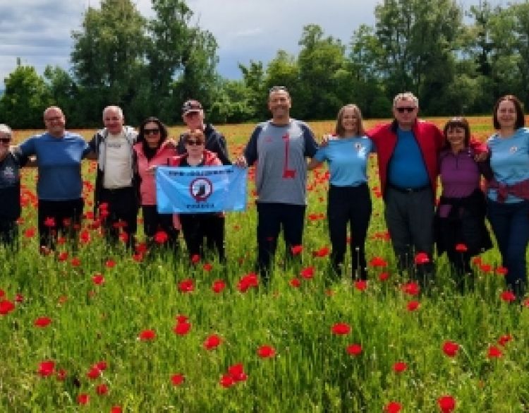 Članovi HPD Gojzerica na pohodu u Arboretum Lisičine