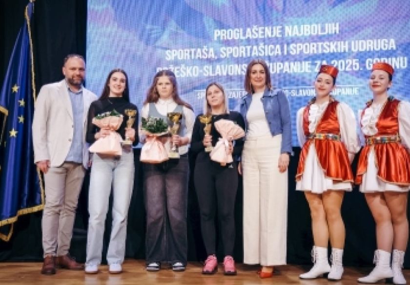 Proglašeni najbolji - sportašice, sportaši i sportske udruge za 2025. godinu u Požeško-slavonskoj županiji