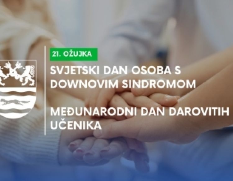 21. ožujka obilježavamo Svjetski dan osoba s Down sindromom i Međunarodni dan darovitih učenika