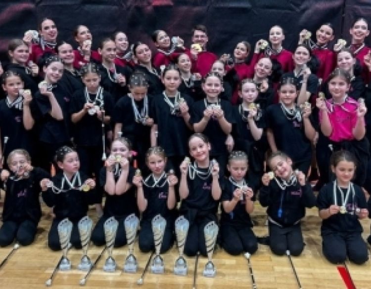 Požeške mažoretkinje ostvarile sjajan uspjeh na državnom prvenstvu u Pleternici